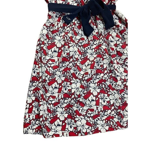 Vineyard Vines for Target Women's Hibiscus Whale V-Neck Wrap Dress Sz XS - Picture 5 of 14